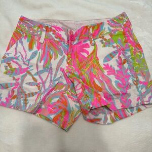 Lilly Pulitzer Callahan Shorts in Scuba to Cuba
